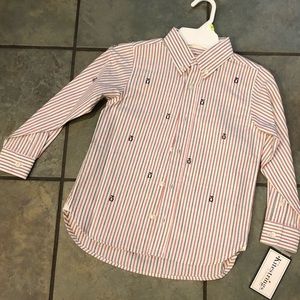 New with tags button up dress shirt size 4